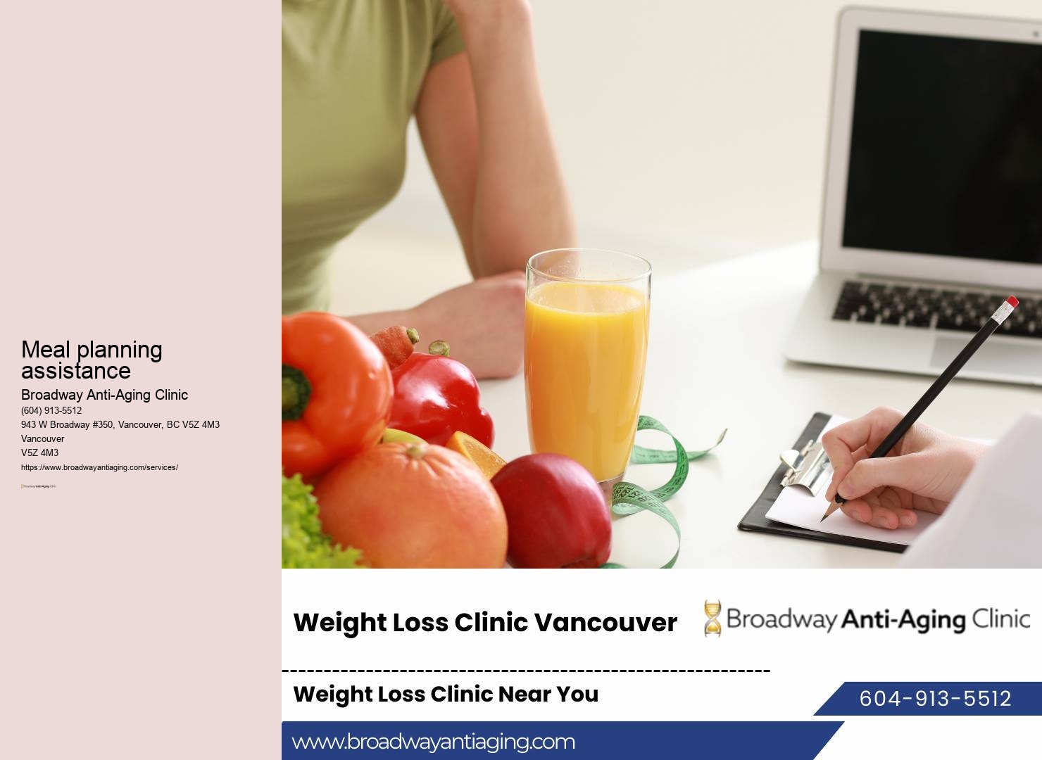 Vancouver BC Weight Loss Counseling