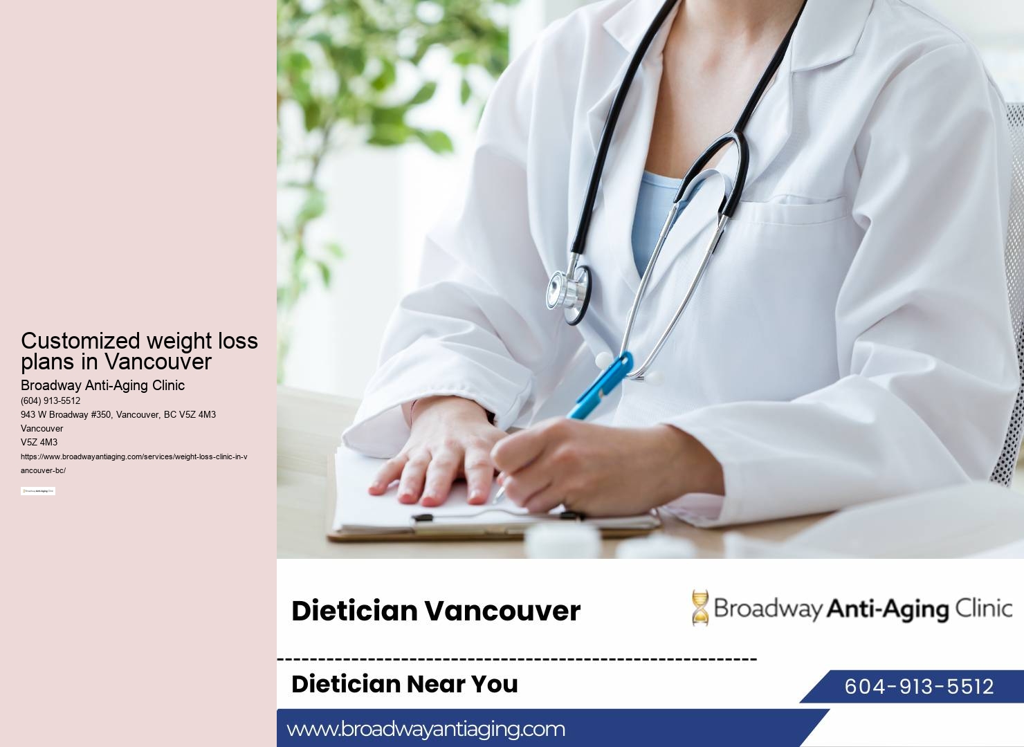 Vancouver weight loss journey support