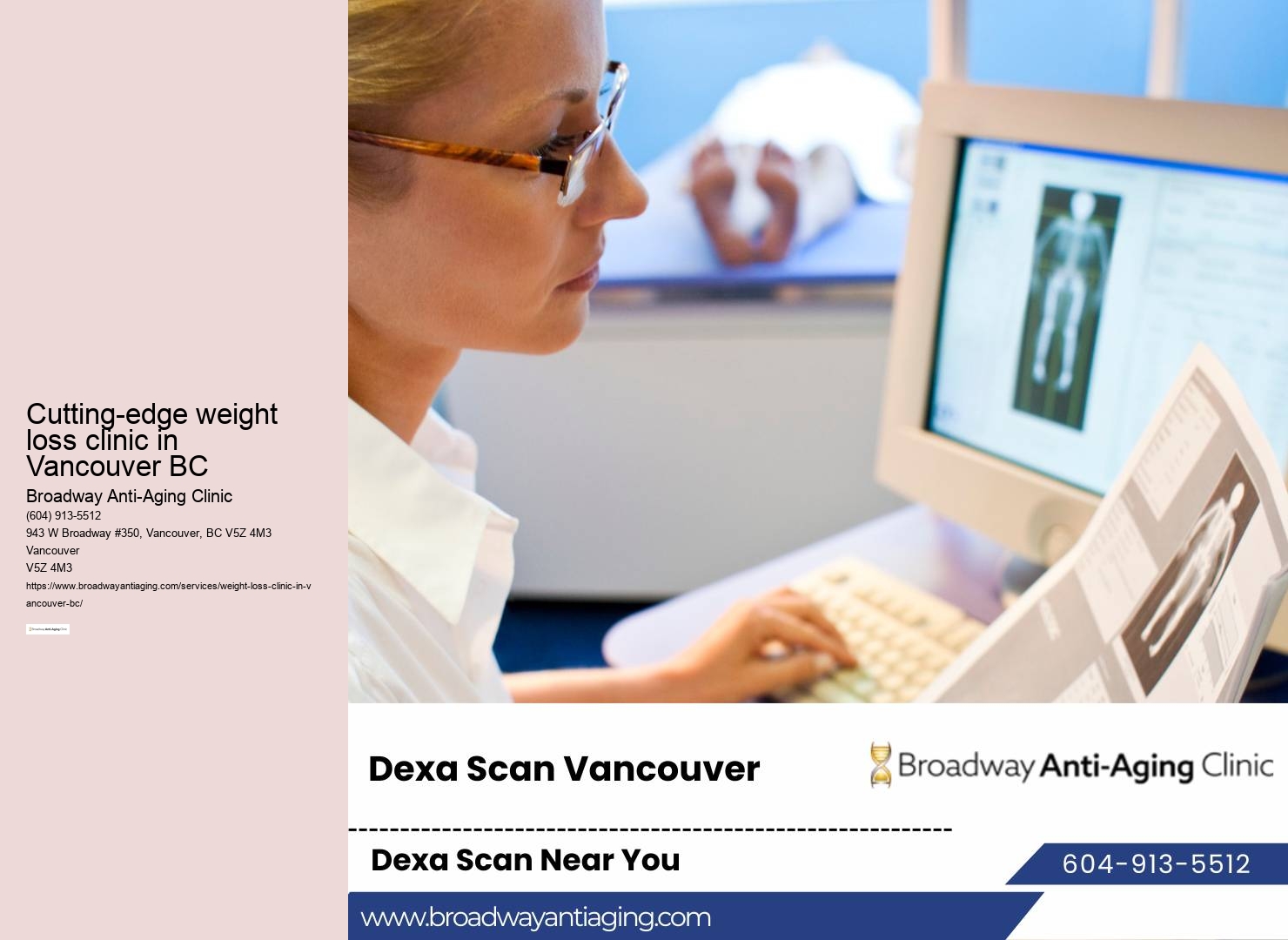 Comprehensive weight management in Vancouver BC