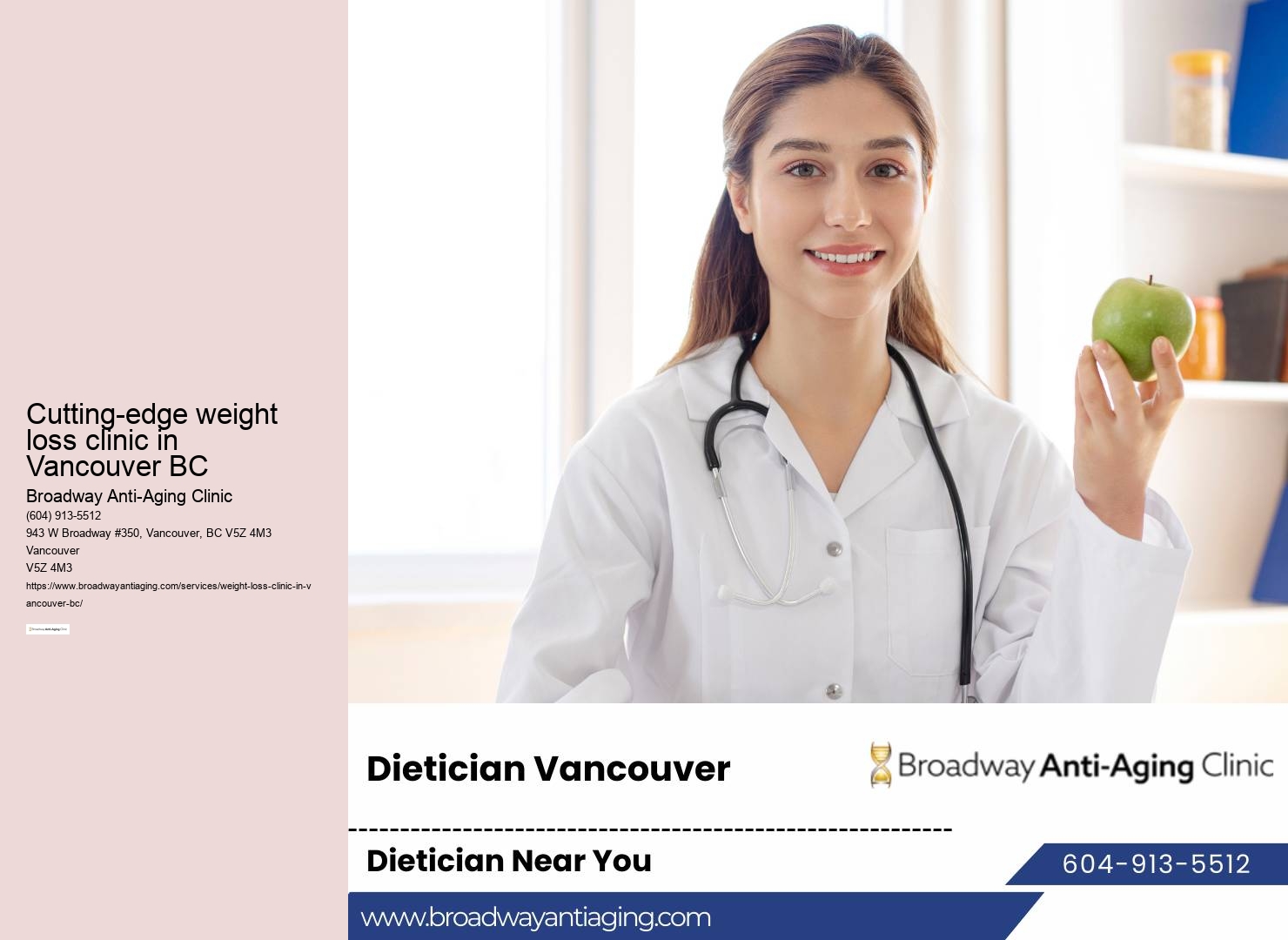 Trusted weight loss solutions in Vancouver BC