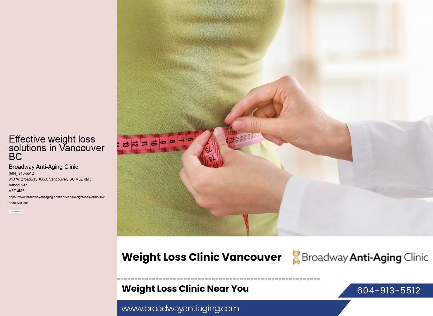 Holistic weight loss clinic in Vancouver BC