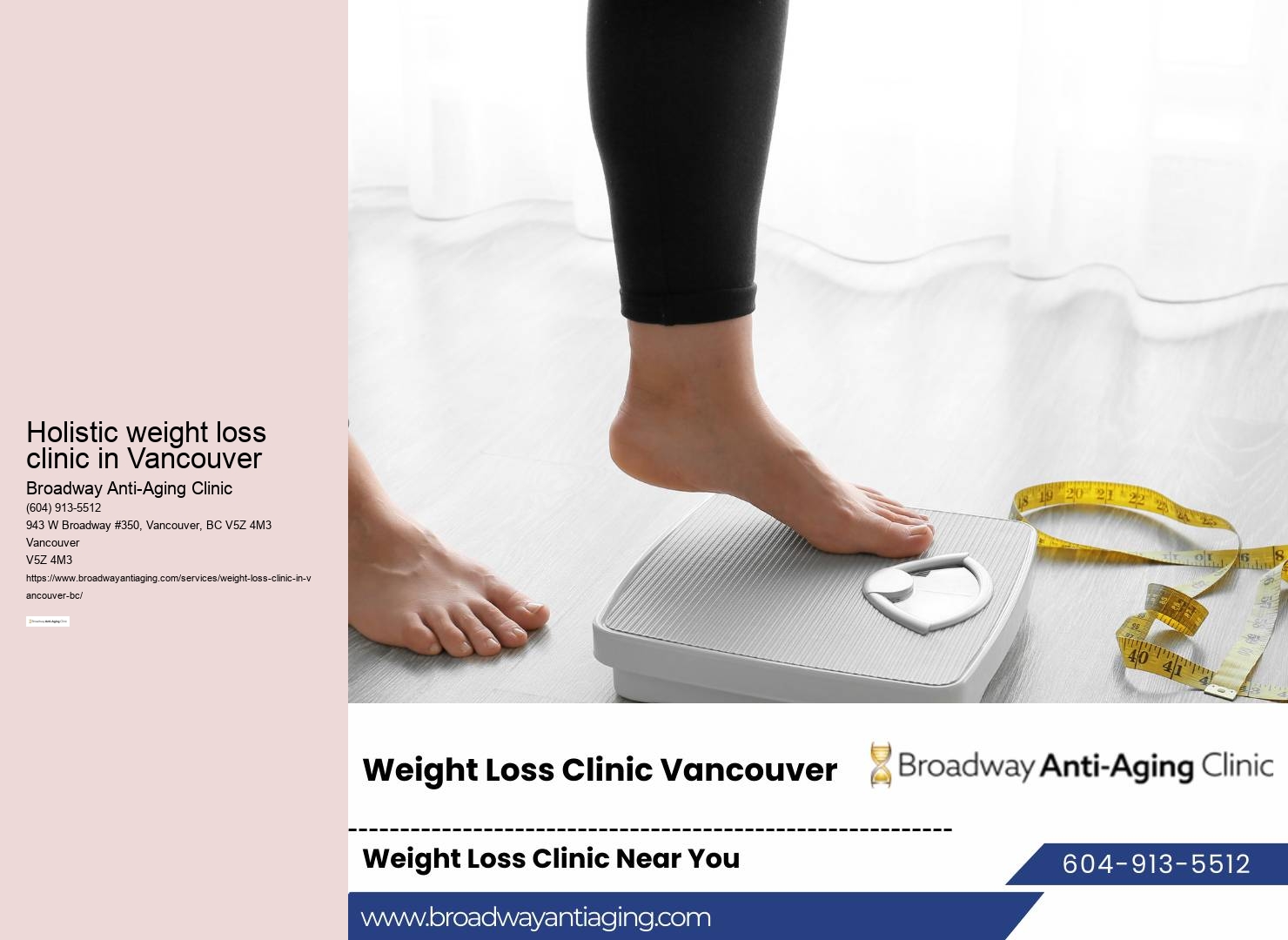 Personalized weight loss programs Vancouver BC