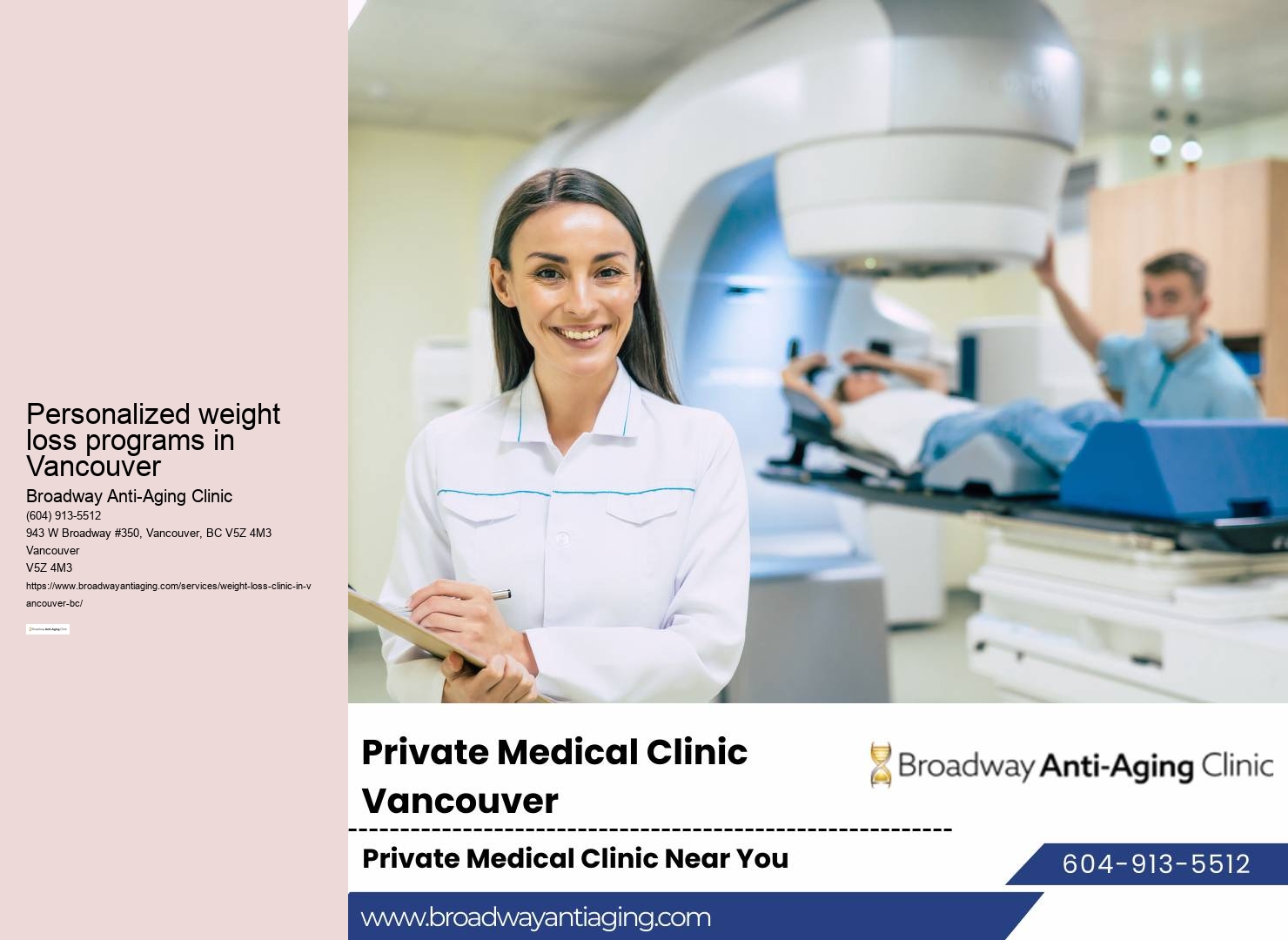 Weight loss clinic Vancouver BC