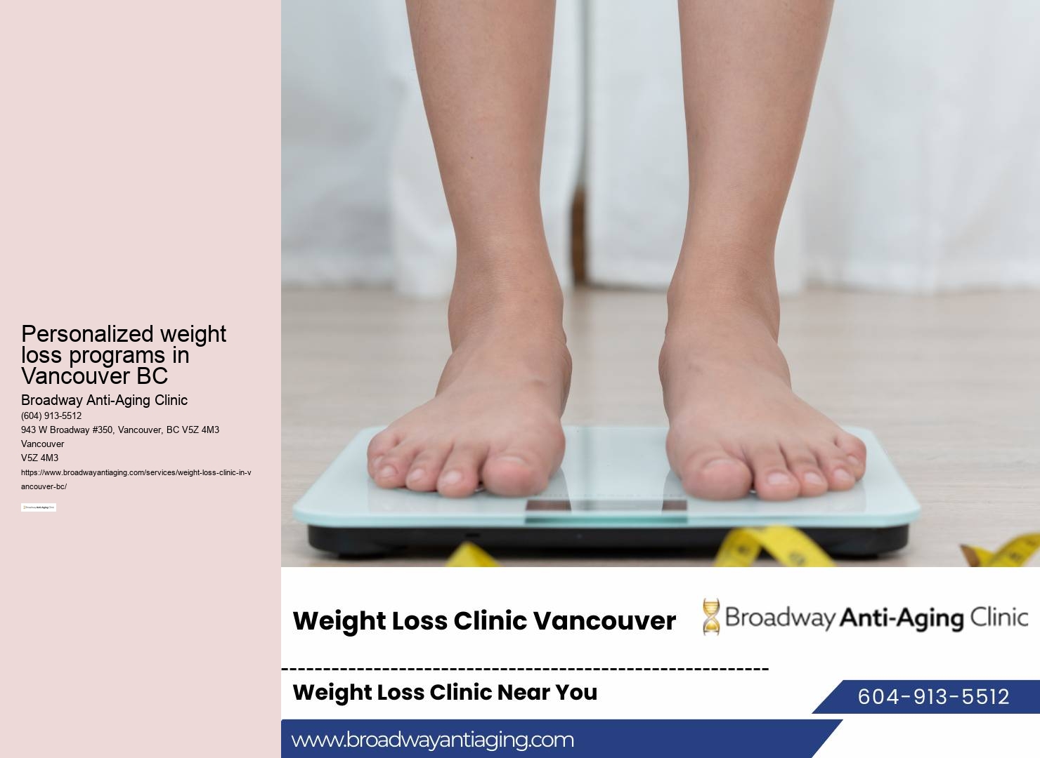 Vancouver's top-rated weight loss clinic