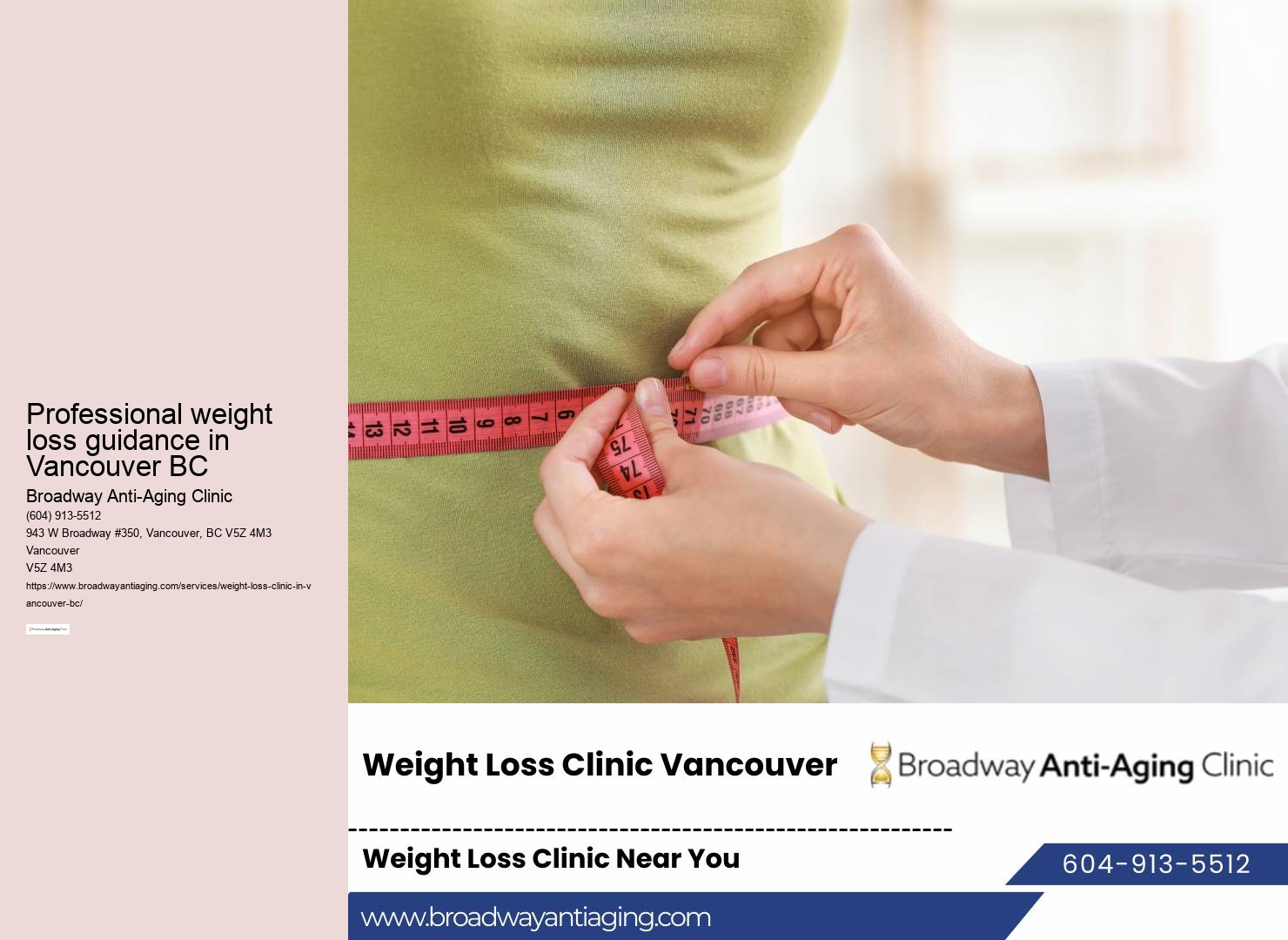 Vancouver's trusted weight management specialists