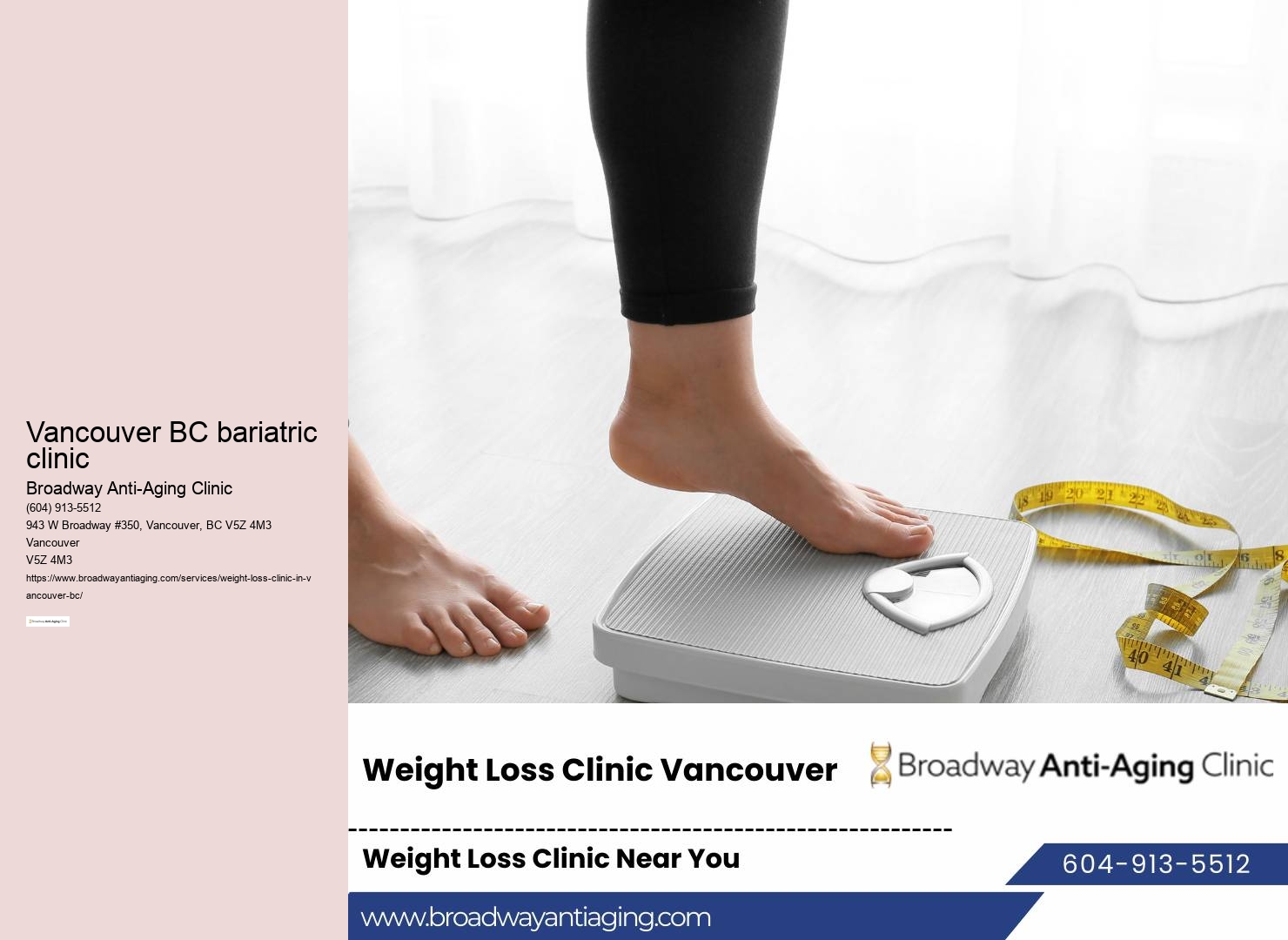 Expert weight management solutions Vancouver