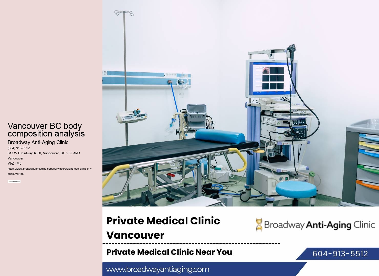 Vancouver BC bariatric surgery clinic