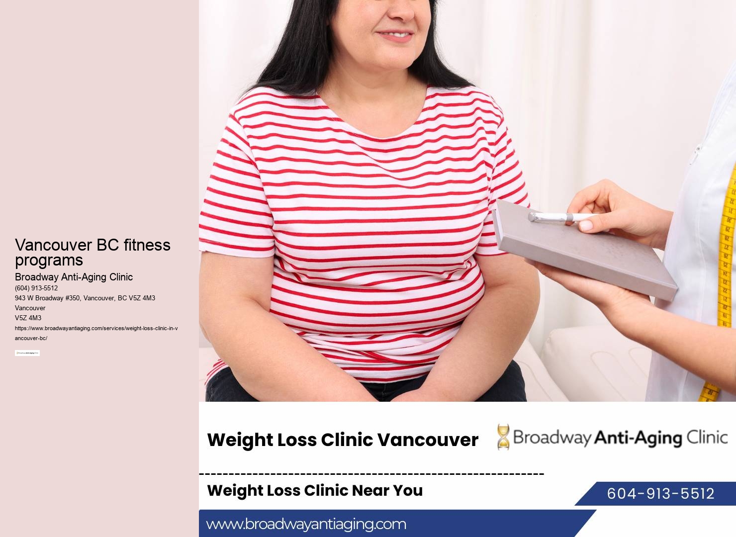 Vancouver weight loss solutions