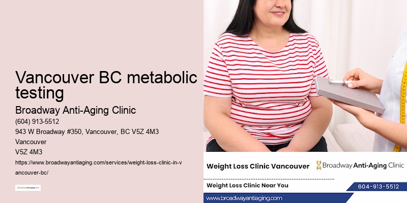 Vancouver BC metabolic testing