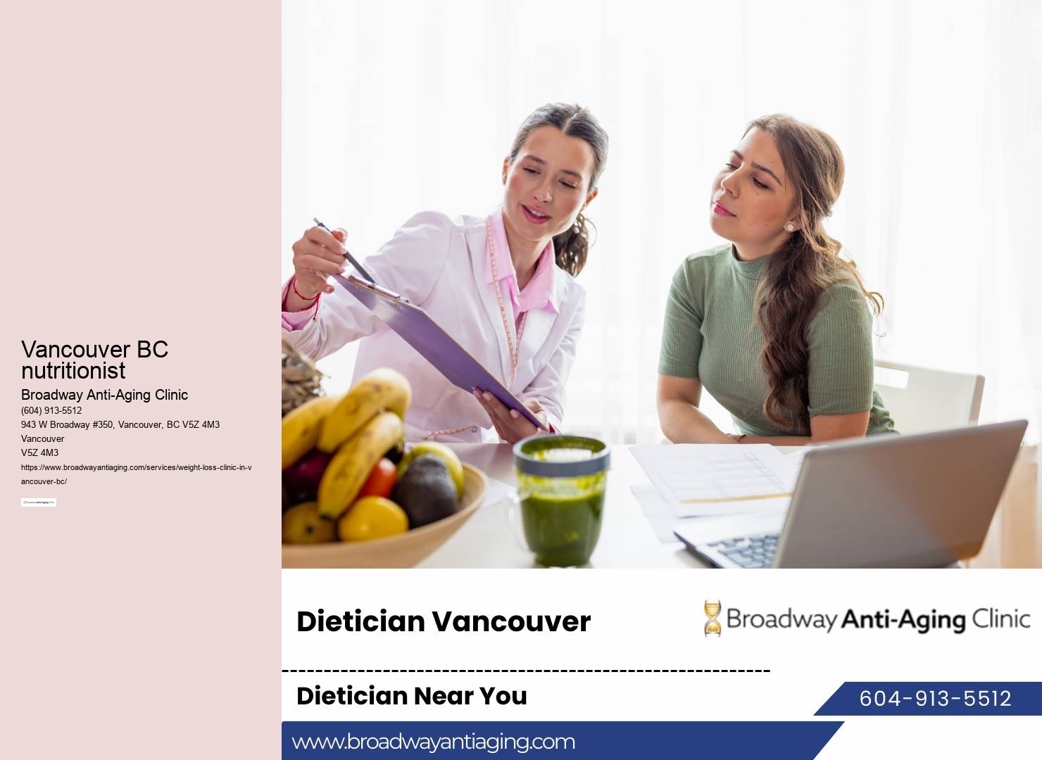 Nutritionist near me Vancouver BC
