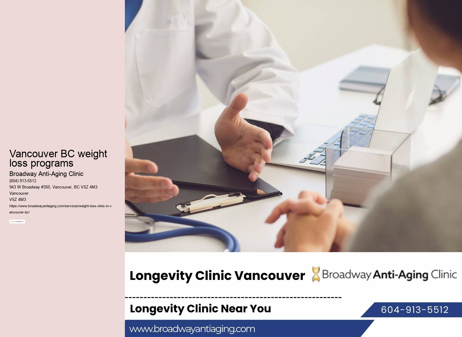 Comprehensive weight loss solutions Vancouver BC
