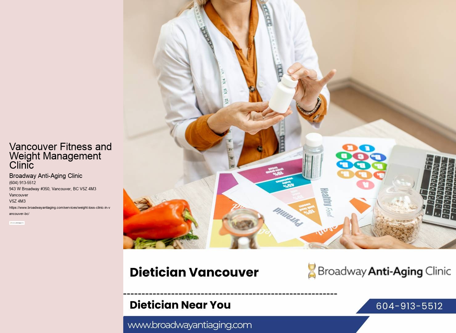 Comprehensive weight management in Vancouver
