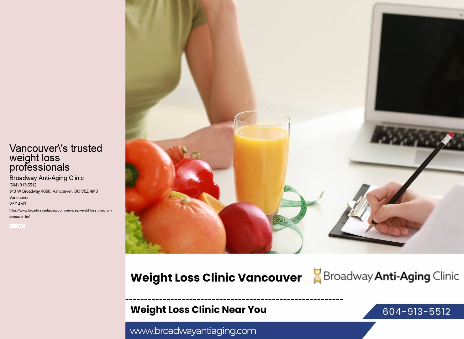 Effective weight loss solutions in Vancouver