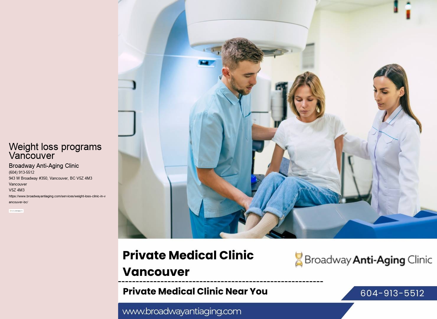 Cutting-edge weight loss clinic in Vancouver BC
