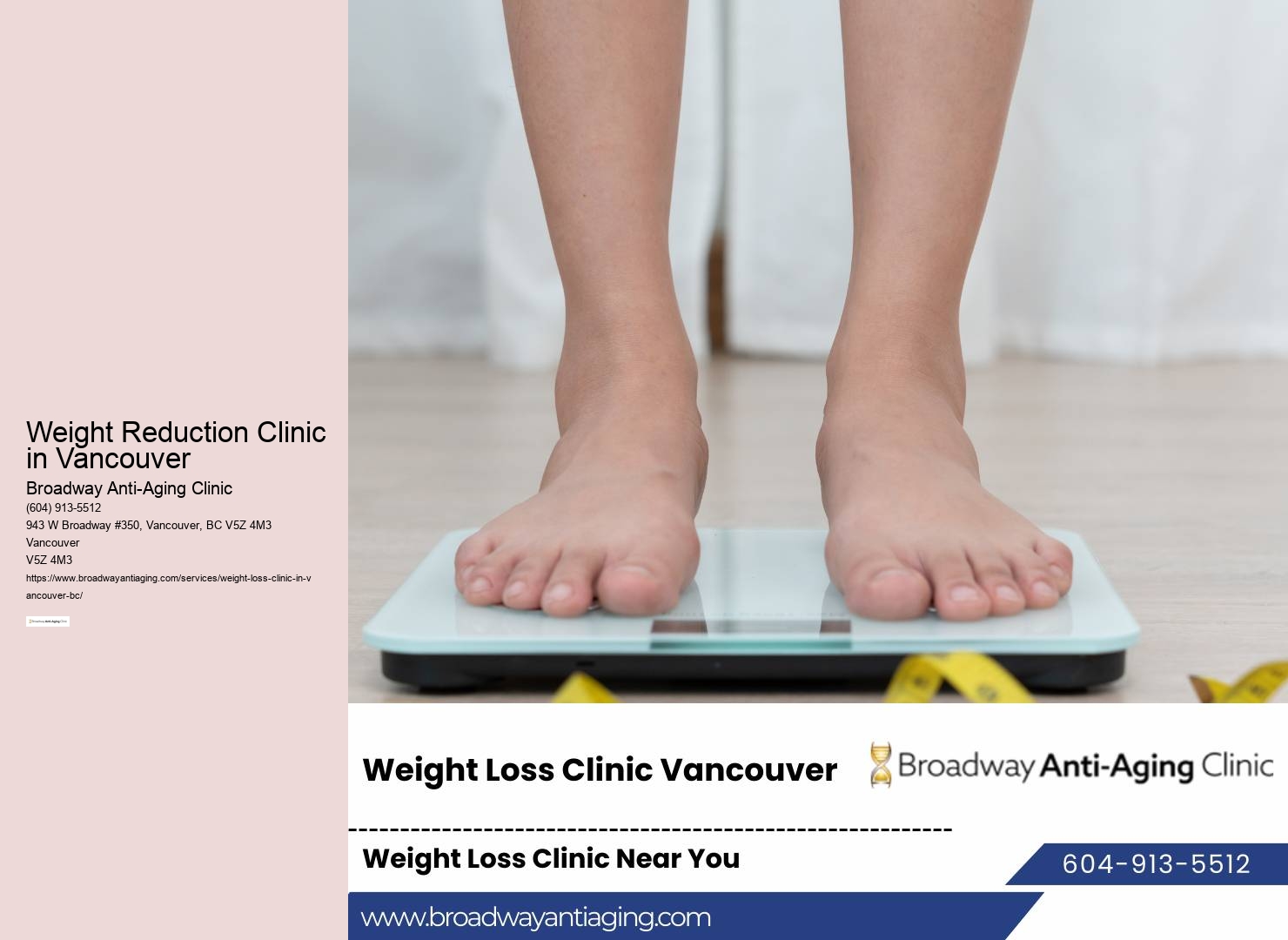 Personalized weight loss programs in Vancouver
