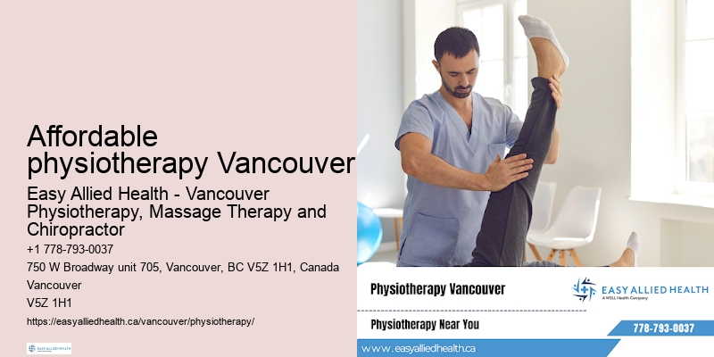 Affordable physiotherapy Vancouver physiotherapy services