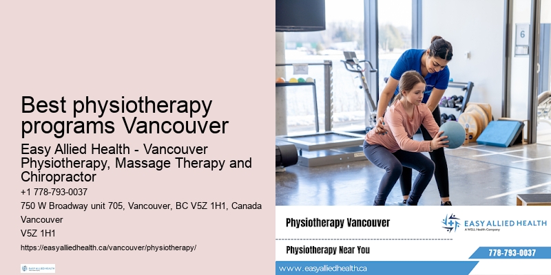 Professional physiotherapy rehabilitation in Best physiotherapy programs Vancouver