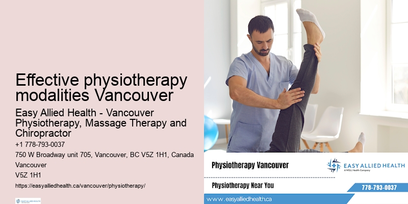 Effective physiotherapy modalities Vancouver physiotherapy for children