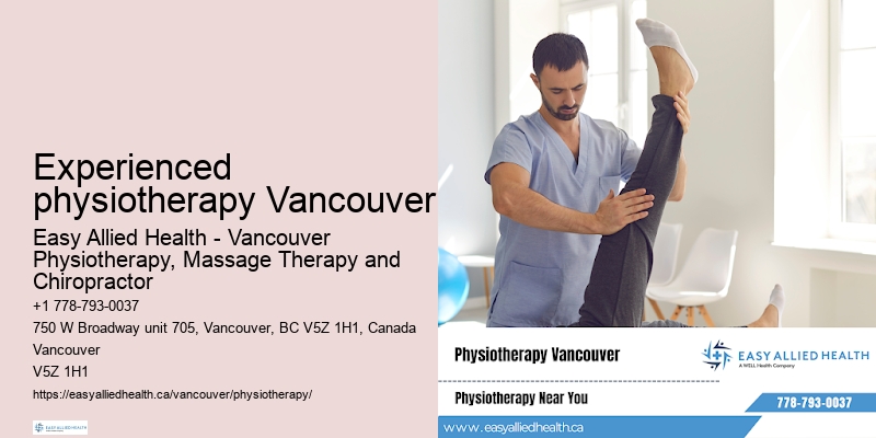 Experienced physiotherapy Vancouver physiotherapy consultations