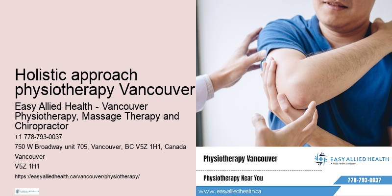 Holistic approach physiotherapy Vancouver physiotherapy for joint health