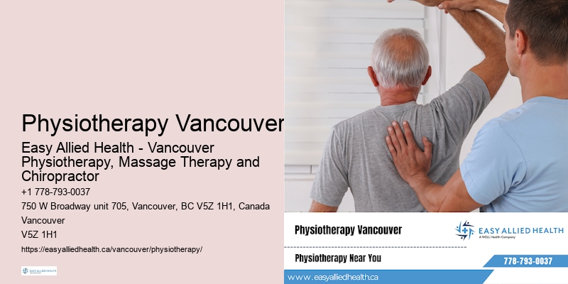Easy physiotherapy booking process Physiotherapy Vancouver