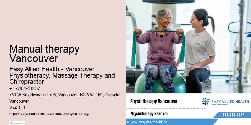 Leading-edge physiotherapy technology in Manual therapy Vancouver