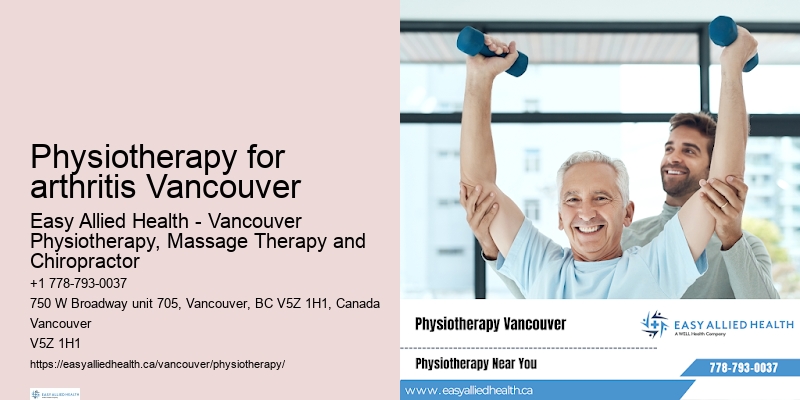 Leading physiotherapy clinic Physiotherapy for arthritis Vancouver