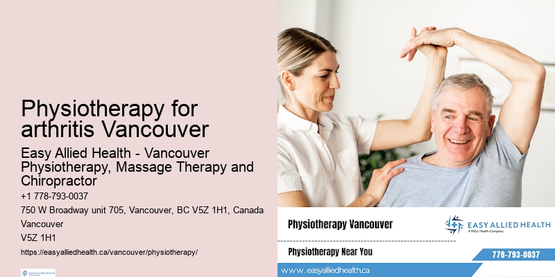 Advanced pain relief strategies Physiotherapy for arthritis Vancouver