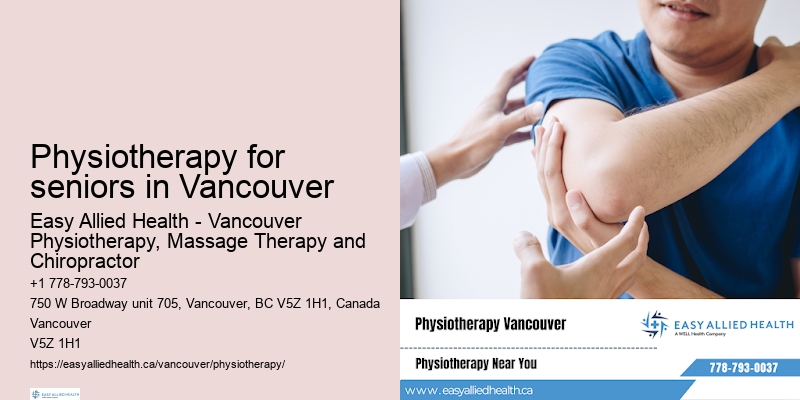 Evidence-based sports injury treatment Physiotherapy for seniors in Vancouver