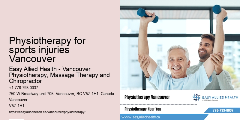 Physiotherapy for sports injuries Vancouver physiotherapy for acute injuries