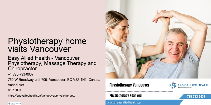Leading-edge physiotherapy technology in Physiotherapy home visits Vancouver