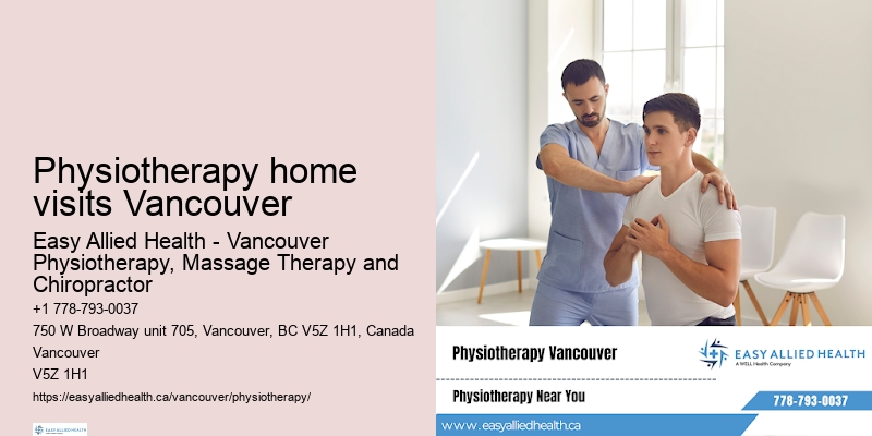 Experienced physiotherapists in Physiotherapy home visits Vancouver