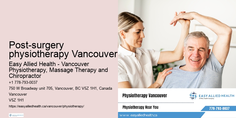 Post-surgery physiotherapy Vancouver physiotherapy for children