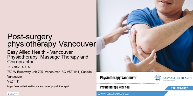 Post-surgery physiotherapy Vancouver physiotherapy for lacrosse injuries