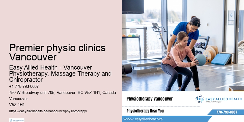 Personalized physiotherapy consultations Premier physio clinics Vancouver