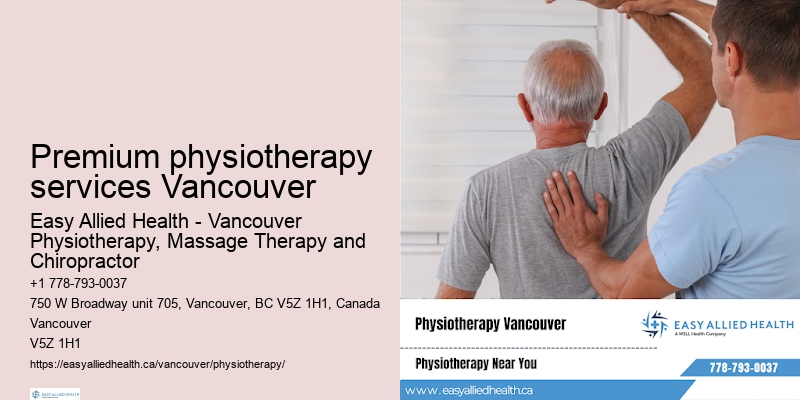 Certified physiotherapists Premium physiotherapy services Vancouver