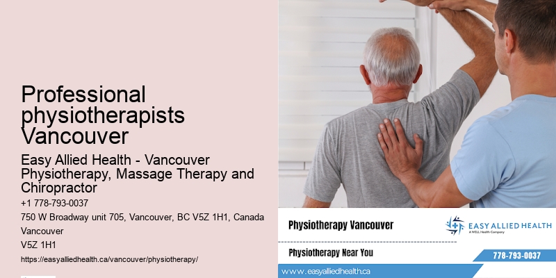 Group physiotherapy sessions Professional physiotherapists Vancouver
