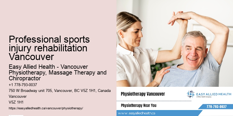 Comprehensive physiotherapy assessments Professional sports injury rehabilitation Vancouver