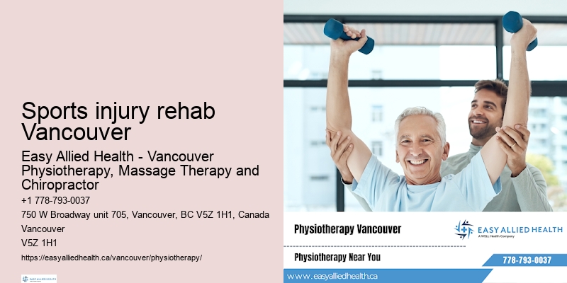 Sports injury physiotherapy Sports injury rehab Vancouver