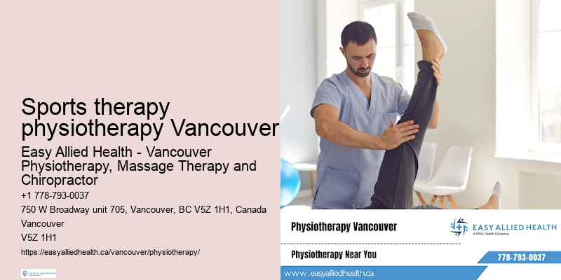 Sports therapy physiotherapy Vancouver physiotherapy for post-surgery