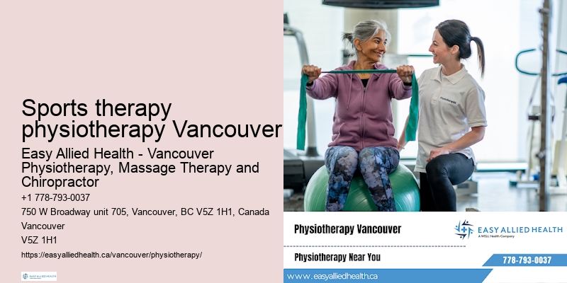 Personalized back pain rehabilitation Sports therapy physiotherapy Vancouver