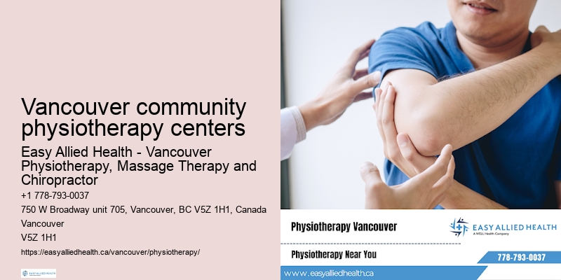 Physiotherapy for hip pain Vancouver community physiotherapy centers