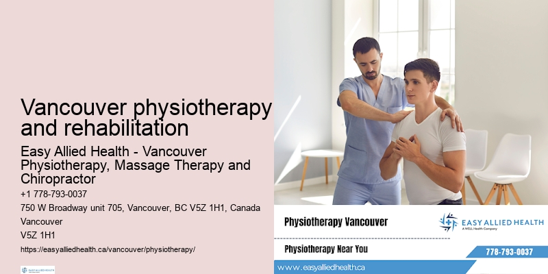 Convenient online physiotherapy booking Vancouver physiotherapy and rehabilitation