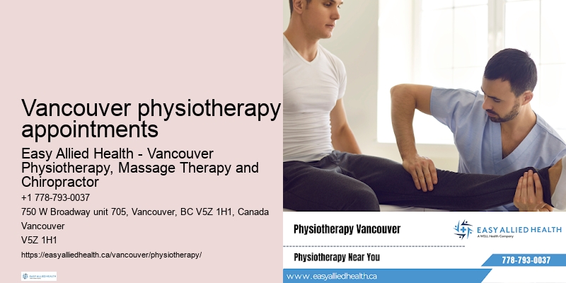 Holistic approach to physiotherapy Vancouver physiotherapy appointments