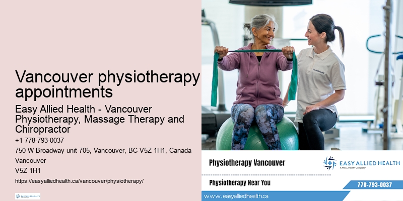 Injury prevention physiotherapy Vancouver physiotherapy appointments