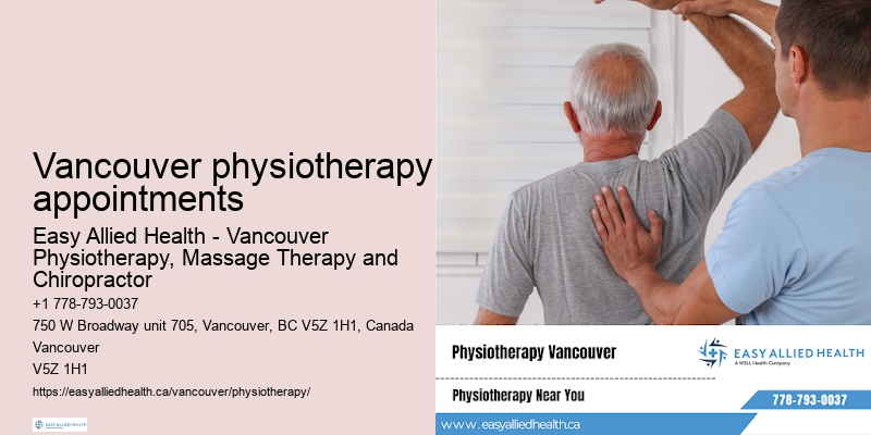Vancouver physiotherapy appointments physiotherapy for gait analysis