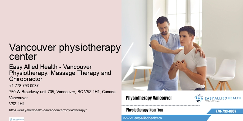 Convenient downtown Vancouver physiotherapy center physiotherapy services