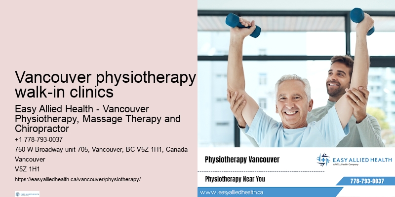 Vancouver physiotherapy walk-in clinics's trusted physiotherapy experts