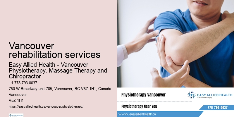 Vancouver rehabilitation services physiotherapy for arthritis