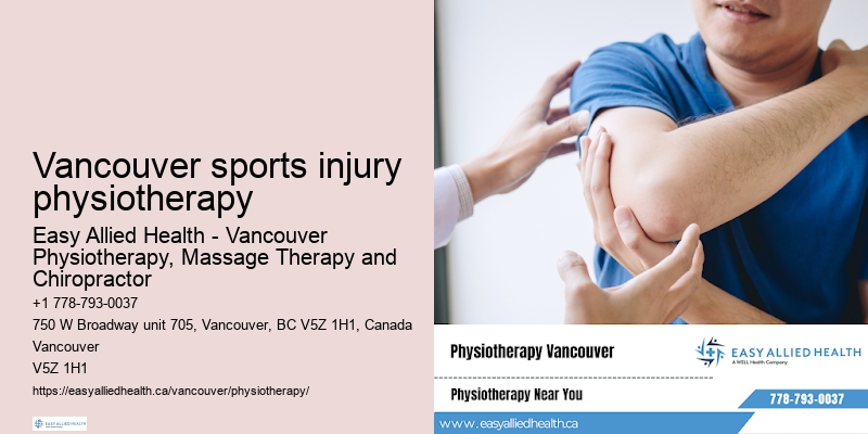 Seamless physiotherapy booking Vancouver sports injury physiotherapy